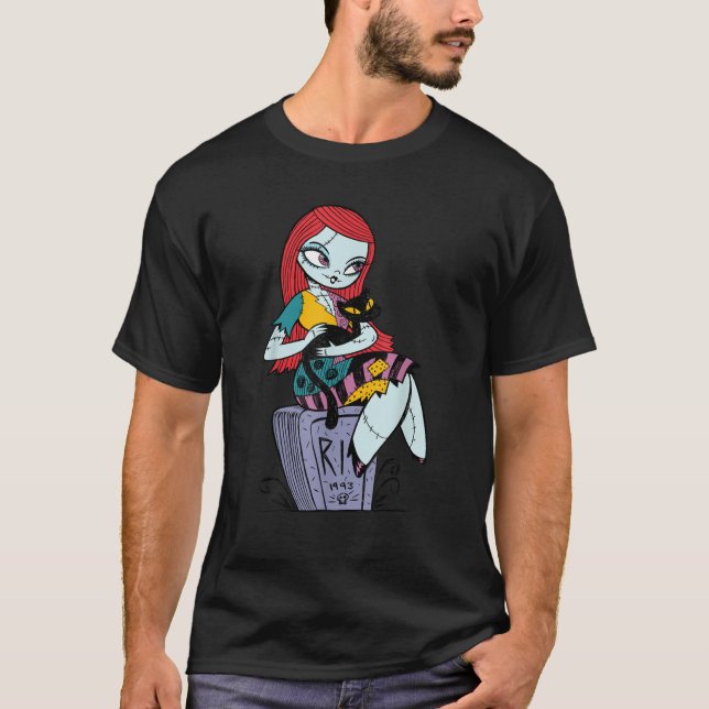 Disney The Nightmare Before Christmas Sally and Ca T-Shirt (Vorderseite)