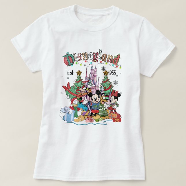 Disneyland Christmas T-Shirt (Design vorne)