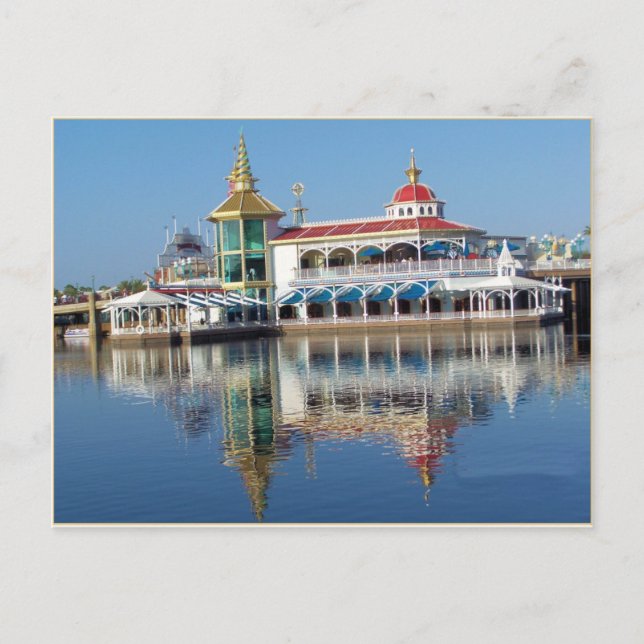 Disneyland Postkarte (Vorderseite)