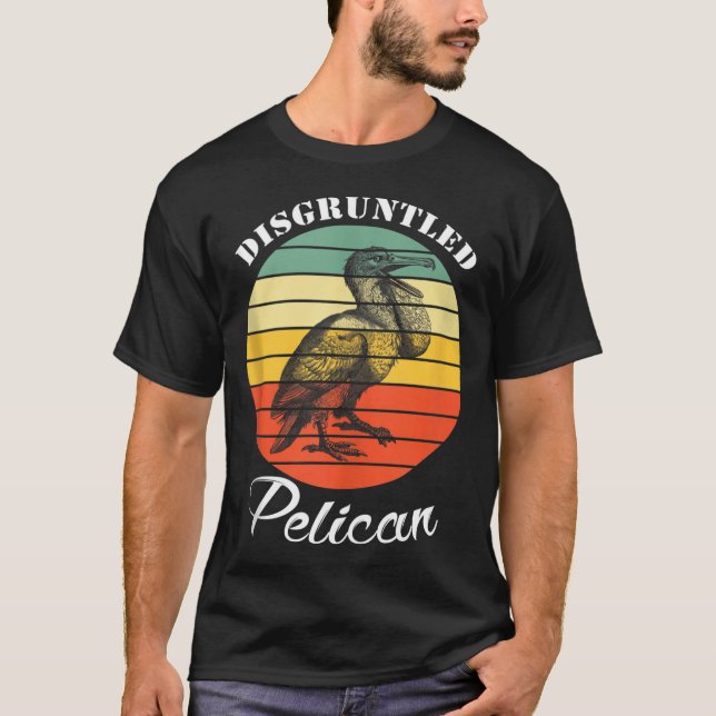 Disntled Pelican Funny Quote Tank Top  (Vorderseite)
