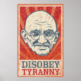 Disobey Tyranny Poster
