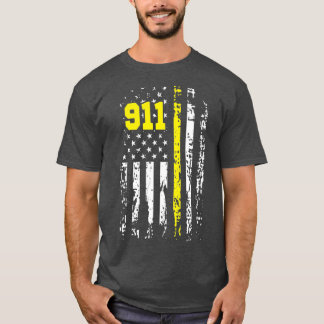 Dispatcher 911 First Responder USA Dispatcher T-Shirt