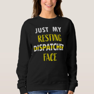 Dispatcher 911-Operator Dünne Gelbe Linie Liebe Ve Sweatshirt