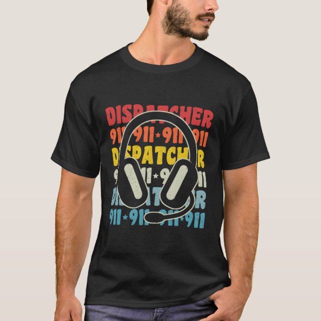 Dispatcher 911 T-Shirt (Vorderseite)