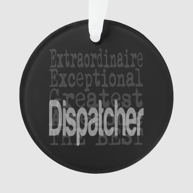 Dispatcher Extraordinator Ornament (Vorderseite)