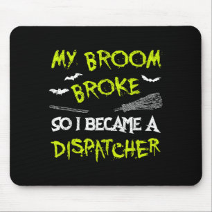 Dispatcher Halloween Kostüm Shirt Lustig Einfach F Mousepad
