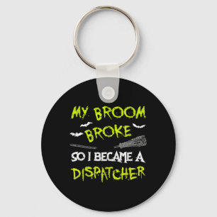 Dispatcher Halloween Kostüm Shirt Lustig Einfach F Schlüsselanhänger