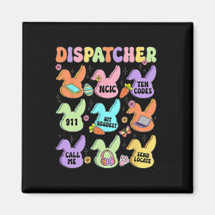 Dispatcher Ostern Süßer Hase Kokette Cowgirl Ost Magnet