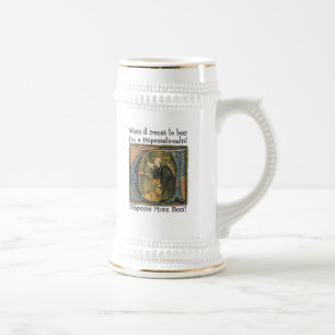 Dispensationalist-Bier-Tasse Bierglas