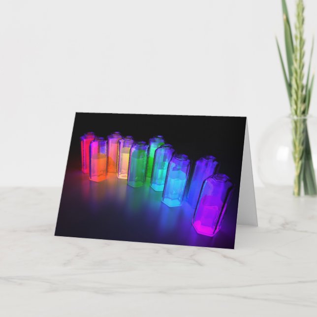 Dispersion Grußkarte Karte (Vorderseite)