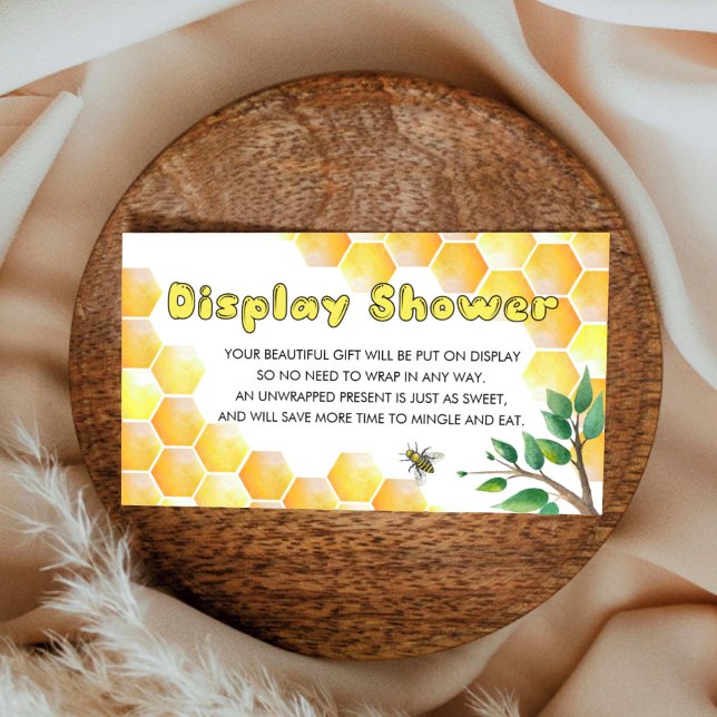 Display Baby Showingkarte Begleitkarte (Von Creator hochgeladen)