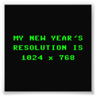 Display-Resolution 1024x768 für das neue Jahr Fotodruck