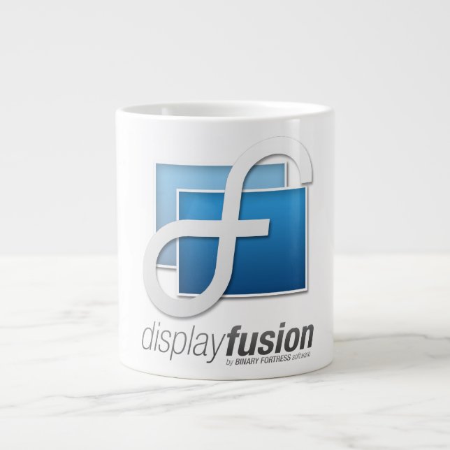DisplayFusion Tunnel-bohrwagenTasse Jumbo-Tasse (Vorderseite)