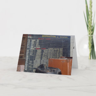 "Disposition of System" Gute-Besserung-Karte Karte