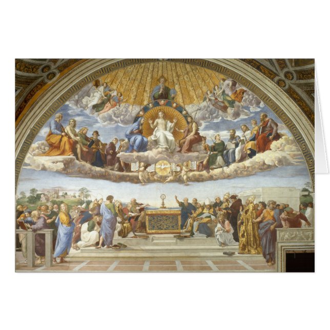 Disputation des Heiligen Sakraments, Raphael Sanzi (Vorderseite (Horizontal))