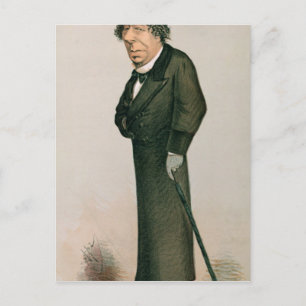 Disraeli, Benjamin Postkarte