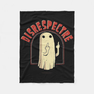 Disrespeeper Ghost Halloween Fuuny Ghost Niedlich Fleecedecke
