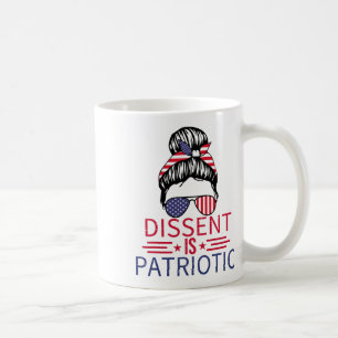 Dissent ist patriotischer unordentlicher Dutt 4. J Kaffeetasse