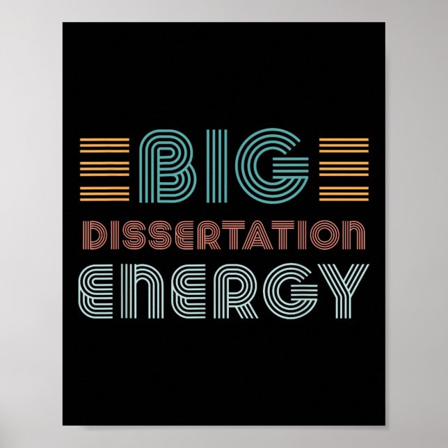 Dissertation Schreibthesis Defence Phd Doctoral C Poster (Vorne)