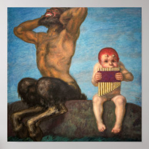 Dissonanz Franz von Stuck Poster