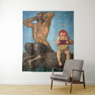 Dissonanz Franz von Stuck Wandteppich