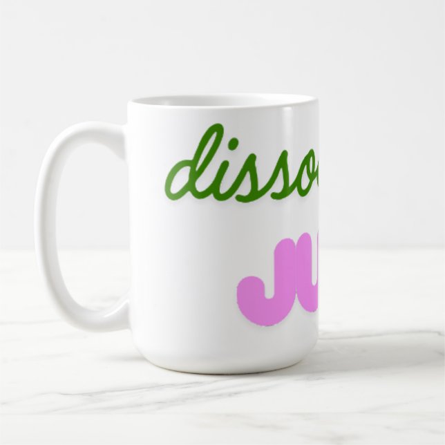 Dissoziations-Saft-Tasse Kaffeetasse (Links)