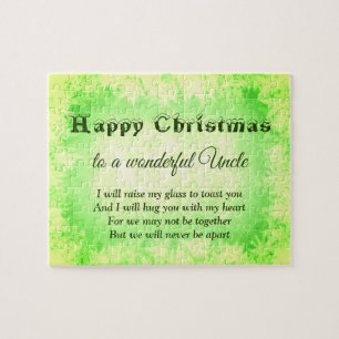 Distance Happy Christmas Onkel Puzzle