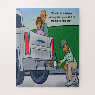 Distance Learning Jigsaw Puzzle 56 Stücke