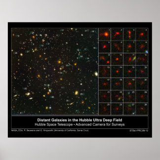 DistantGalaxienInUltraDeepField-20 Poster