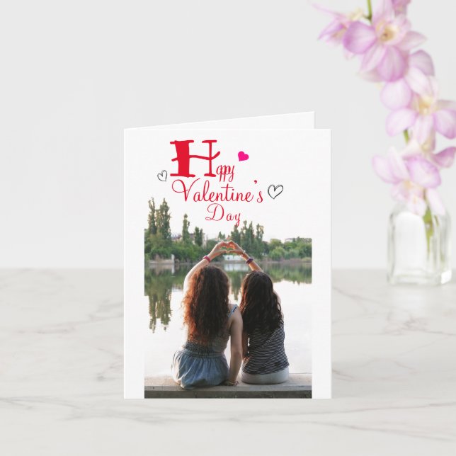 Distanzfreundschaft Karte (Orchidee)