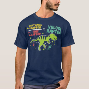 Distanzzeit gleicht Velociraptor-Geschenk T-Shirt
