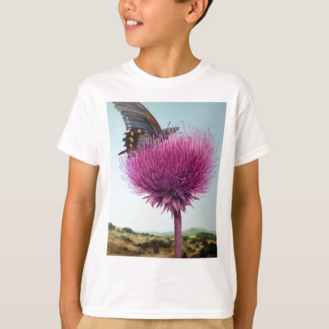 Distel-Küsse T-Shirt (Vorderseite)