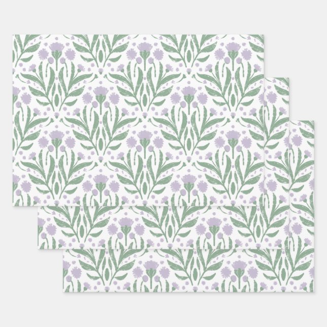 Distel-Mauspad Geschenkpapier Set (Set)