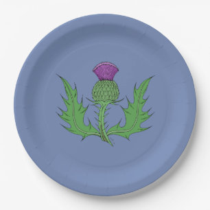 Distel Pappteller