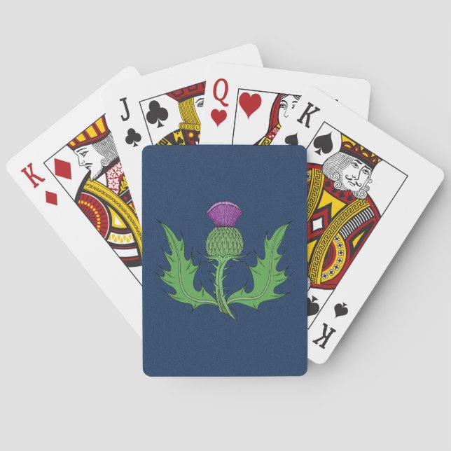 Distel Spielkarten (Rückseite)