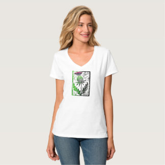Distel T-Shirt - Schottlands Blume