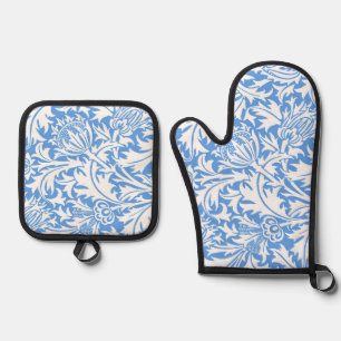 Distel, William Morris Ofenhandschuh & Topflappen-Set
