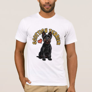 Distinguished Scottish Terrier Portrait T-Shirt