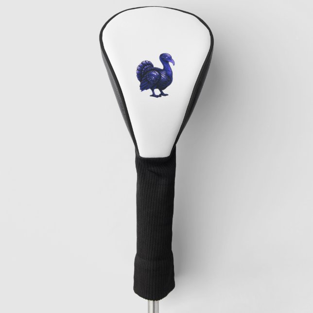 Distopian Türkei Erntedank Design Classic T-Shi Golf Headcover (Vorderseite)