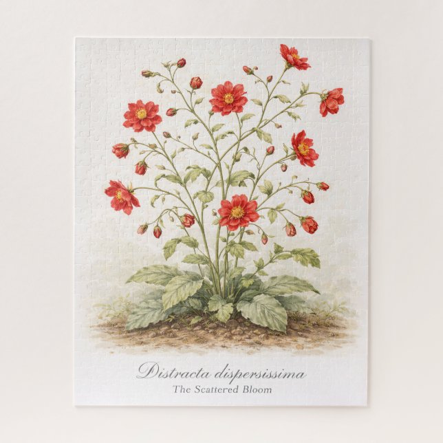 Distracta dispersissima - The Scattered Bloom Puzzle (Vertikal)
