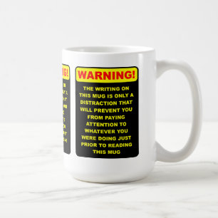 Distraction Funny Mug Tasse