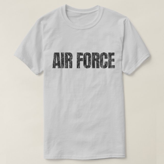 Distressed Air Force T-Shirt (Design vorne)