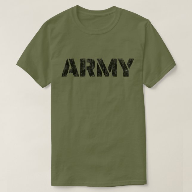 Distressed Army T-Shirt (Design vorne)
