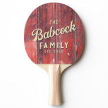 Distressed Barn Boards Retro Family Name & Year