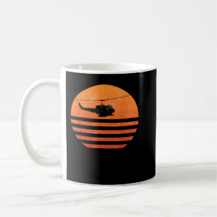 Distressed Huey Helicopter UH-1 Vietnam War Vetera Kaffeetasse
