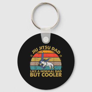 distressed Jiu-Jitsu Vater Zitat Männer Vater retr Schlüsselanhänger
