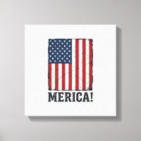 Distressed Merica Flagge Patriotisches Vektor-Shir