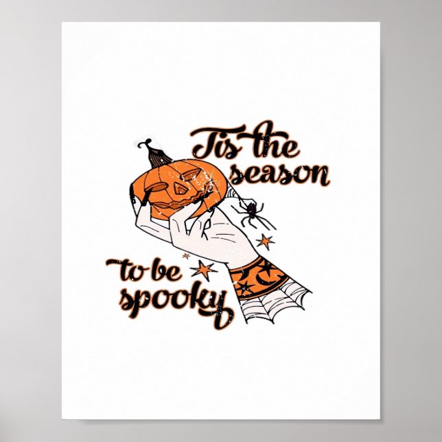 Distressed Spooky Season Poster (Vorne)