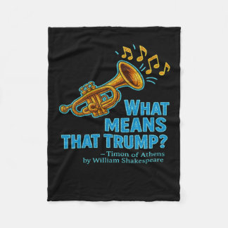 Distressed What Means Trump Timon Athens Shakespea Fleecedecke