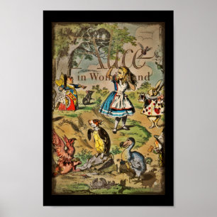Distressive Alice und Friends Cover Poster
